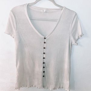 Maurices Button Front Shirt